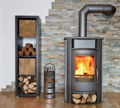 Fire Stove with Mantel